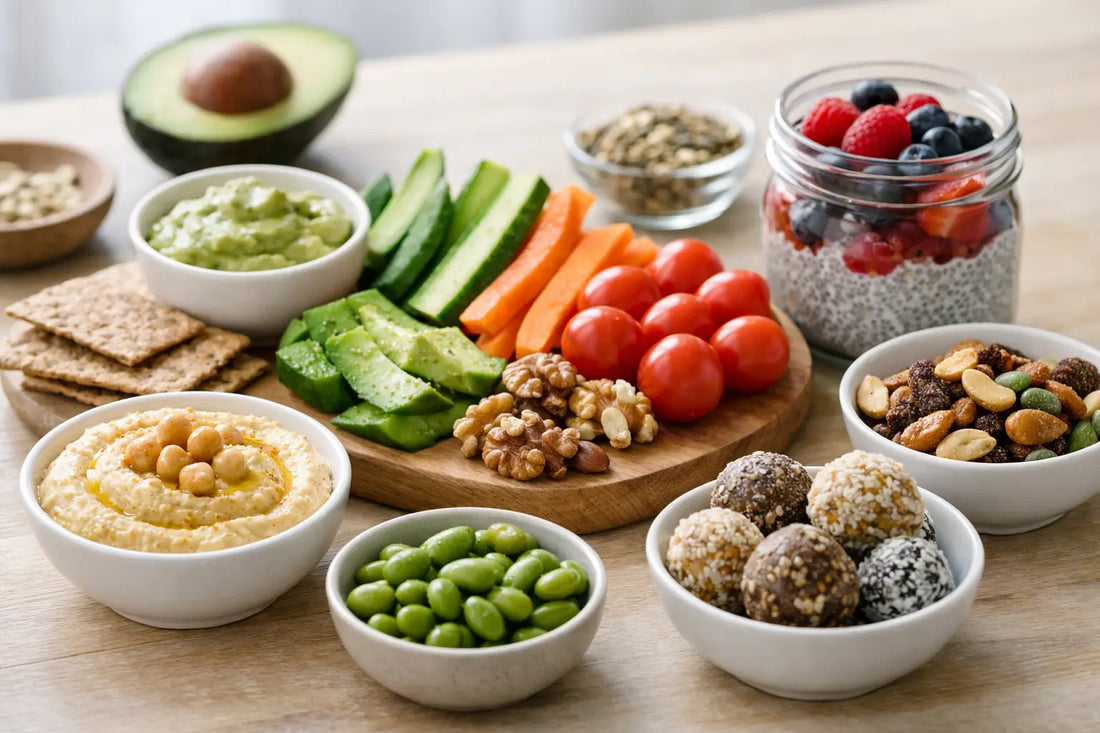 Πώς να διαλέξεις vegan σνακ που χορταίνει