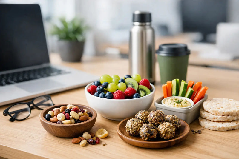 Τα καλύτερα vegan snacks γραφείου για ενέργεια