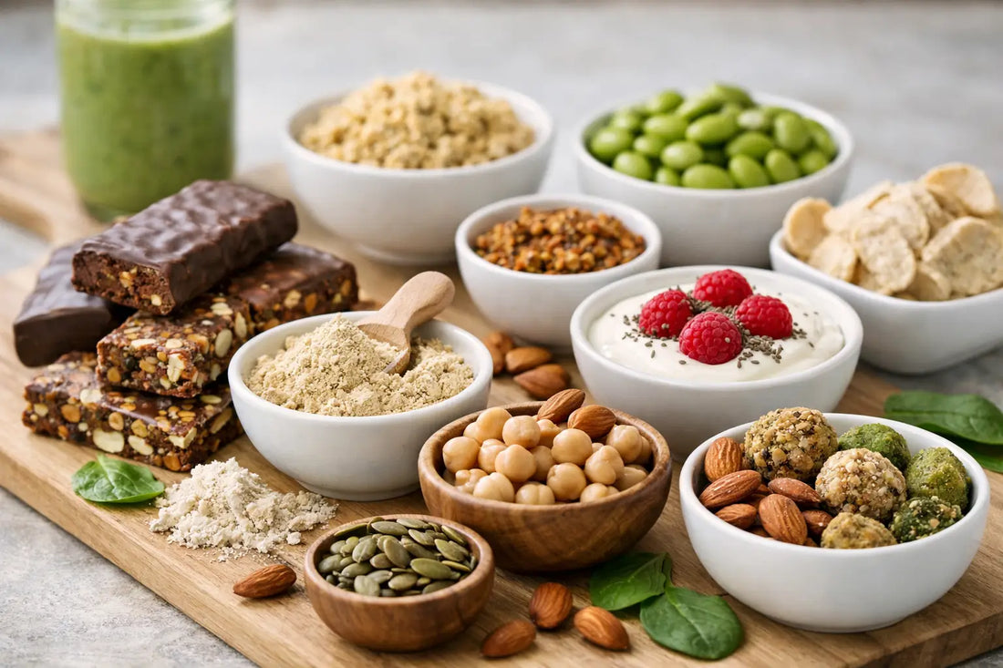 Τα καλύτερα vegan snacks με πρωτεΐνη