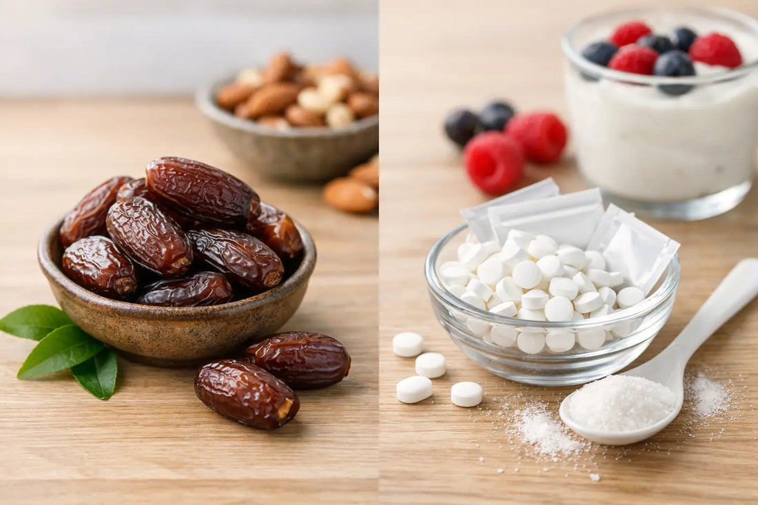 Χουρμάς ή τεχνητά γλυκαντικά για το snack σου;