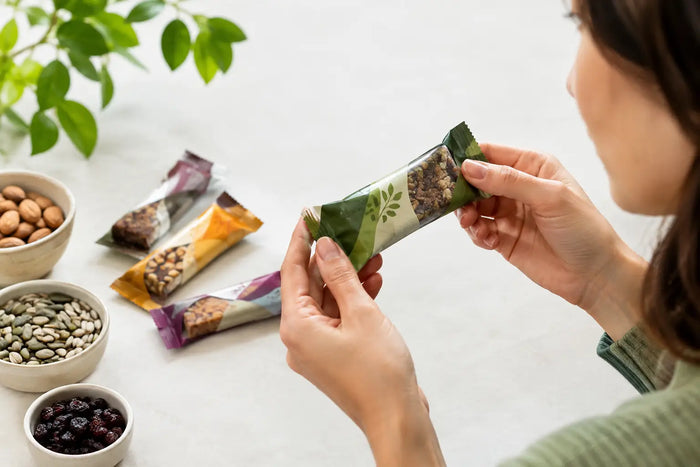 Πώς διαβάζω ετικέτες vegan μπαρών σωστά