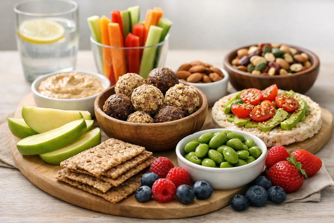 Vegan snacks που σε κρατούν όλη μέρα